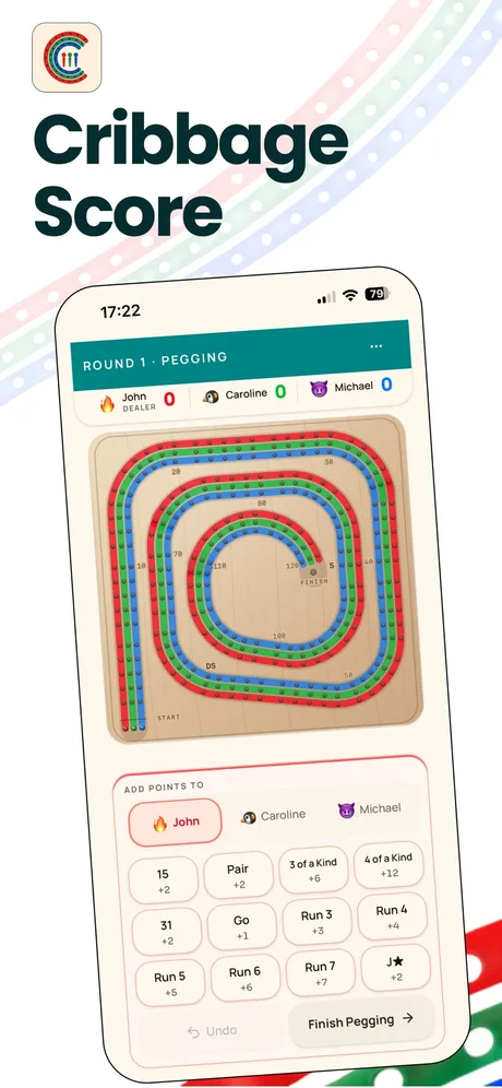 Cribbage Score screenshot 1