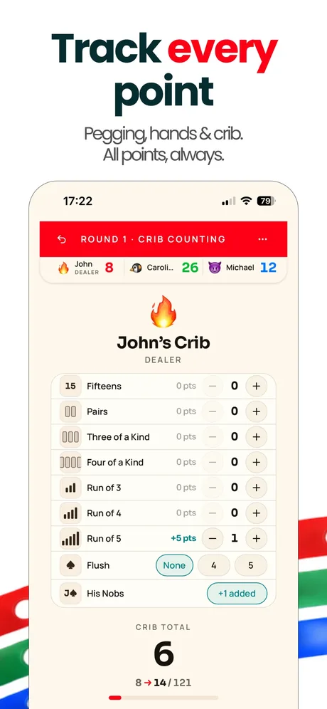 Cribbage Score screenshot 2