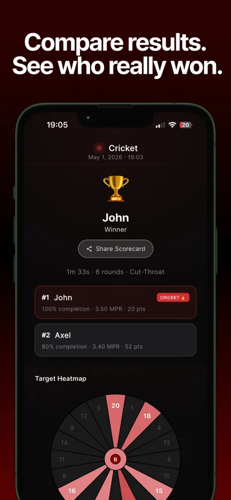 DartsTrack screenshot 3