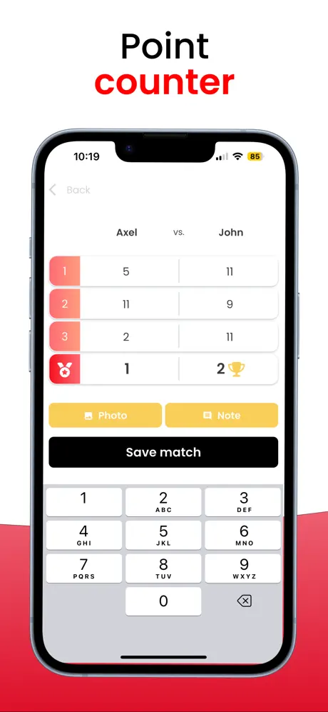 Squash Score screenshot 4