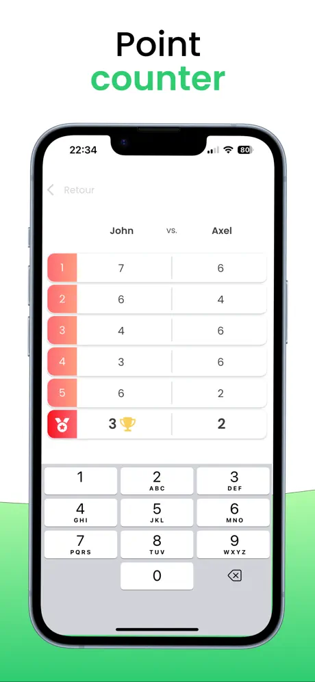 Tennis Score screenshot 4