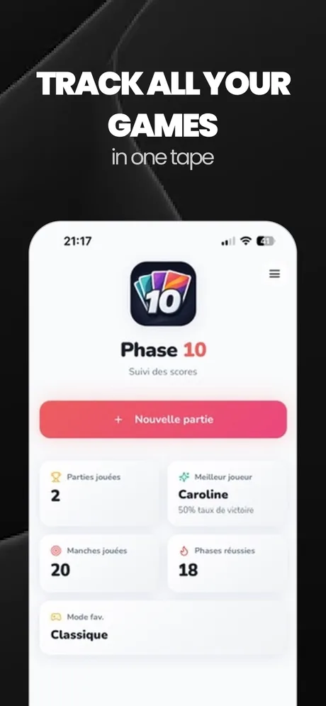 Phase 10 Score screenshot 1
